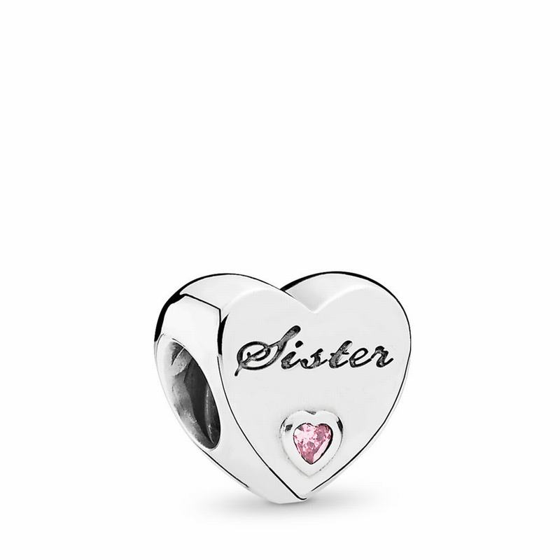 Pandora Sister's Love Charm Silver Egypt NR3178296